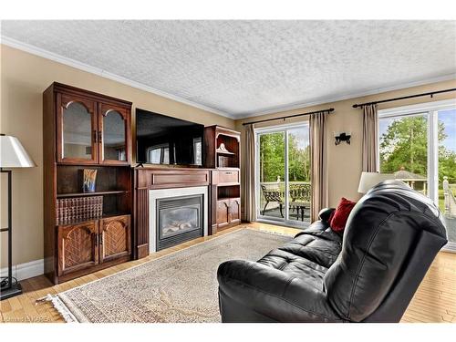 535 Beechwood Road, Napanee, ON - Indoor Photo Showing Living Room With Fireplace