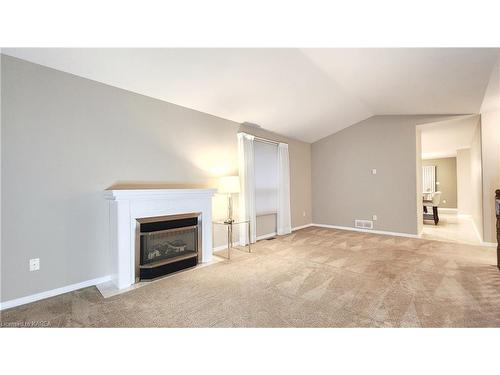 1468 Birchwood Drive, Kingston, ON - Indoor Photo Showing Living Room With Fireplace