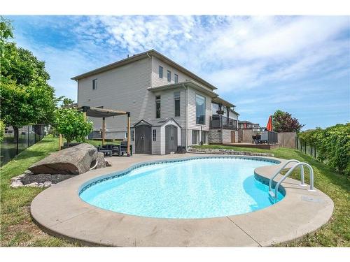 1561 Providence Crescent, Kingston, ON - Outdoor With In Ground Pool With Deck Patio Veranda With Backyard