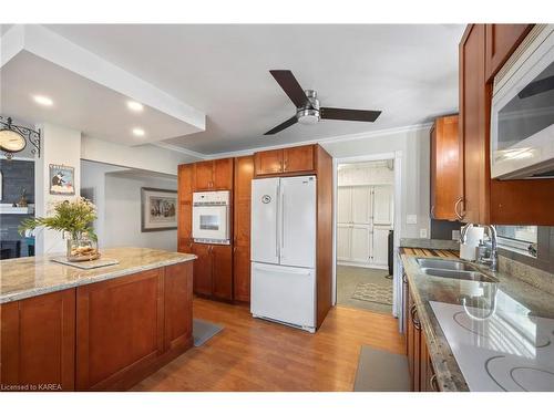 4221 Bath Road, Kingston, ON - Indoor Photo Showing Kitchen With Double Sink