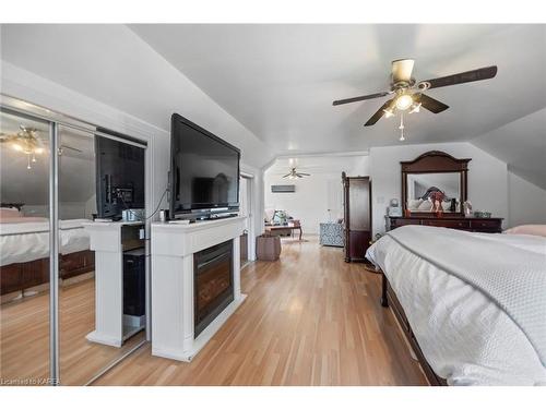 4221 Bath Road, Kingston, ON - Indoor Photo Showing Bedroom With Fireplace