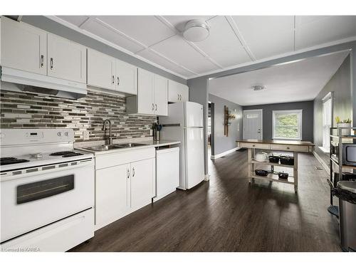 104 Toronto Street, Kingston, ON - Indoor Photo Showing Kitchen With Double Sink