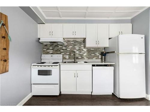 104 Toronto Street, Kingston, ON - Indoor Photo Showing Kitchen With Double Sink