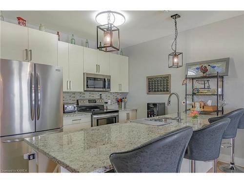 114-130 Water Street Street, Gananoque, ON - Indoor Photo Showing Kitchen With Double Sink With Upgraded Kitchen