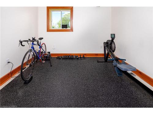 100 Dixie Road, Athens, ON - Indoor Photo Showing Gym Room