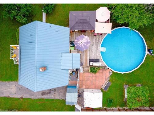 49 Sunny Acres Road, Kingston, ON - Outdoor With Above Ground Pool