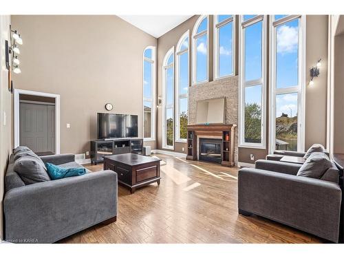 1439 Stoneridge Drive, Kingston, ON - Indoor Photo Showing Living Room With Fireplace