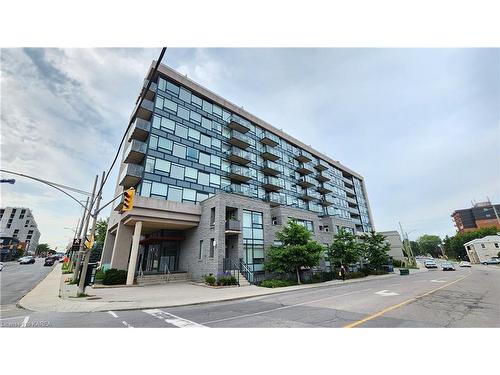 403-121 Queen St Street, Kingston, ON - Outdoor With Balcony With Facade