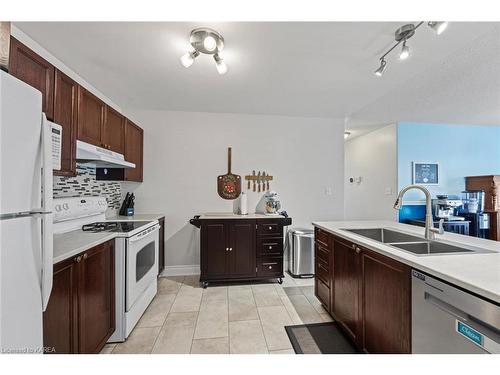 96 Briceland Street, Kingston, ON - Indoor Photo Showing Kitchen With Double Sink