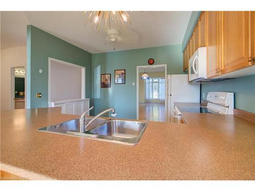 44 Country Club Drive, Bath, ON - Indoor Photo Showing Kitchen With Double Sink