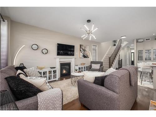 657 Gwen Avenue, Kingston, ON - Indoor Photo Showing Living Room With Fireplace