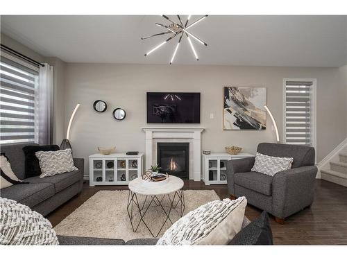 657 Gwen Avenue, Kingston, ON - Indoor Photo Showing Living Room With Fireplace