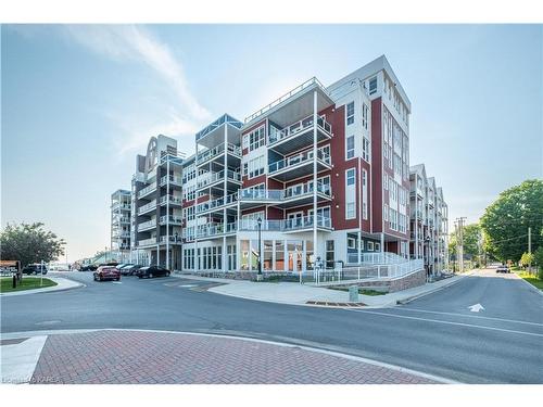 501-130 Water Street, Gananoque, ON - Outdoor With Balcony With Facade