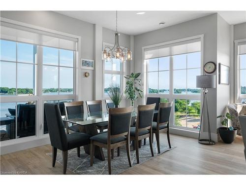 501-130 Water Street, Gananoque, ON - Indoor Photo Showing Dining Room