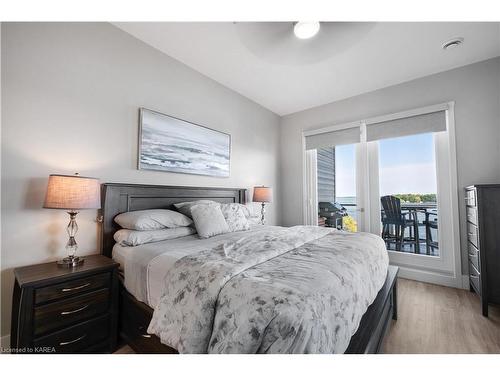 501-130 Water Street, Gananoque, ON - Indoor Photo Showing Bedroom