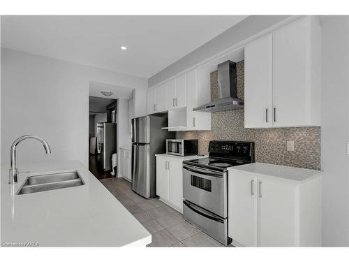 1239 Waterside Way, Kingston, ON - Indoor Photo Showing Kitchen With Double Sink