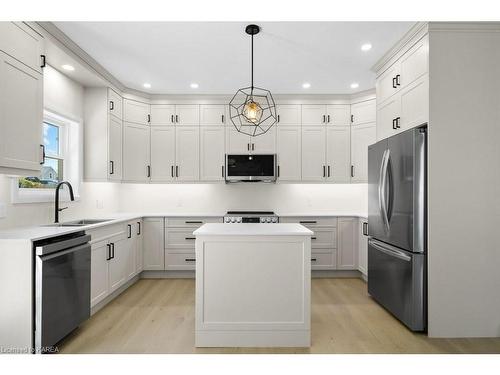 16 Palace Road, Napanee, ON - Indoor Photo Showing Kitchen With Stainless Steel Kitchen With Double Sink With Upgraded Kitchen