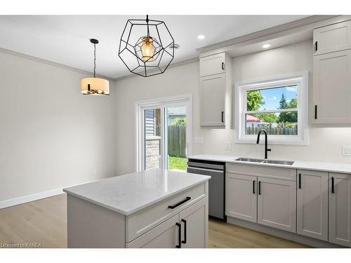 16 Palace Road, Napanee, ON - Indoor Photo Showing Kitchen With Double Sink With Upgraded Kitchen