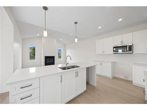 1393 Monarch Drive, Kingston, ON - Indoor Photo Showing Kitchen With Double Sink