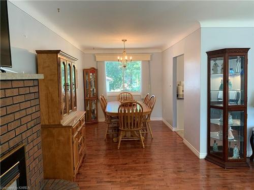 329 Glen Castle Road, Kingston, ON - Indoor Photo Showing Dining Room With Fireplace