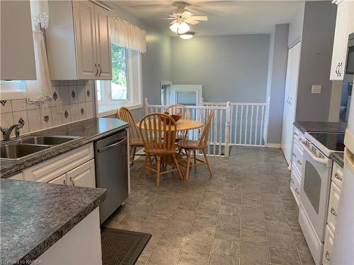 329 Glen Castle Road, Kingston, ON - Indoor Photo Showing Kitchen With Double Sink