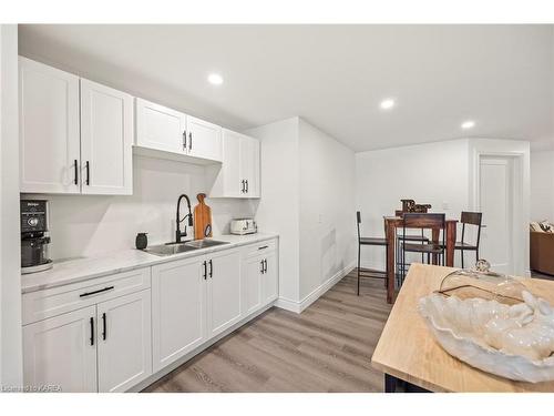 876 Roshan Drive, Kingston, ON - Indoor Photo Showing Kitchen With Double Sink