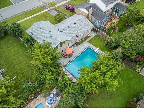 784 Downing Street, Kingston, ON - Outdoor With In Ground Pool With View