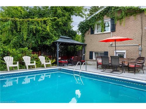 784 Downing Street, Kingston, ON - Outdoor With In Ground Pool With Deck Patio Veranda