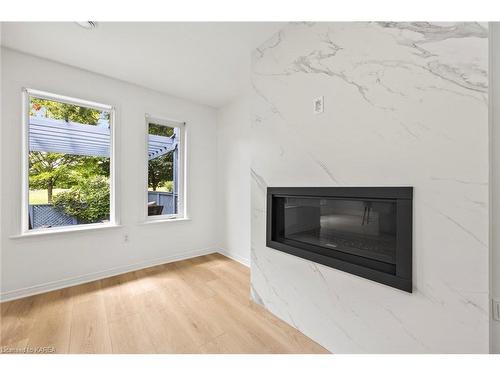 59 Wilfred Crescent, Kingston, ON - Indoor Photo Showing Living Room With Fireplace