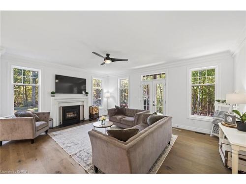 60 Landsakes Road, Lansdowne, ON - Indoor Photo Showing Living Room With Fireplace