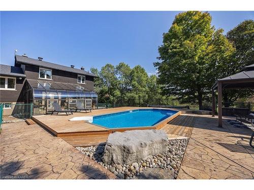 441 Heathcliffe Lane, Kingston, ON - Outdoor With In Ground Pool