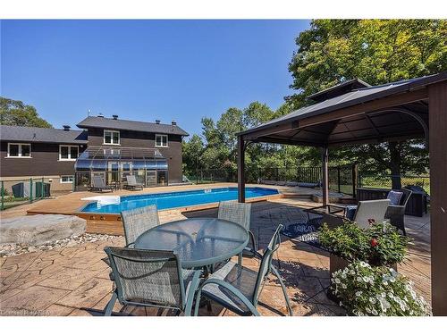 441 Heathcliffe Lane, Kingston, ON - Outdoor With In Ground Pool With Backyard With Exterior