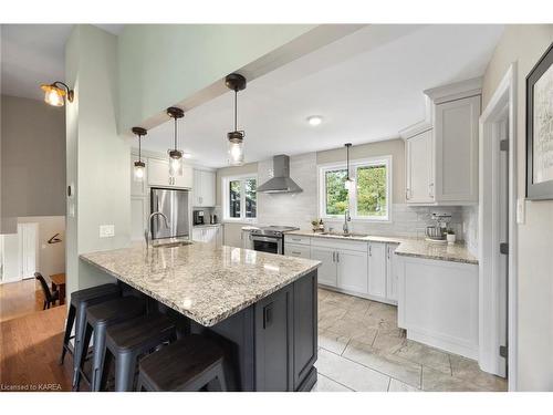 441 Heathcliffe Lane, Kingston, ON - Indoor Photo Showing Kitchen With Upgraded Kitchen