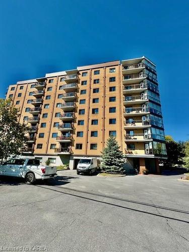 411-120 Barrett Court, Kingston, ON - Outdoor With Balcony With Facade