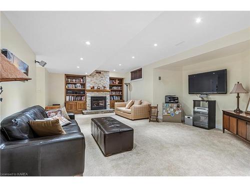 1137 Trailhead Place, Kingston, ON - Indoor Photo Showing Living Room With Fireplace