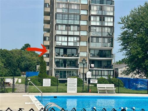 304-2 Mowat Avenue, Kingston, ON - Outdoor With In Ground Pool With Facade