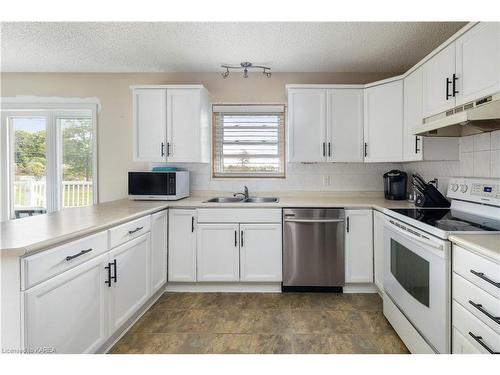 3238 Highway 15, Kingston, ON - Indoor Photo Showing Kitchen With Double Sink