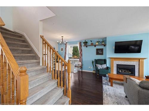 476 Fieldstone Drive, Kingston, ON - Indoor With Fireplace