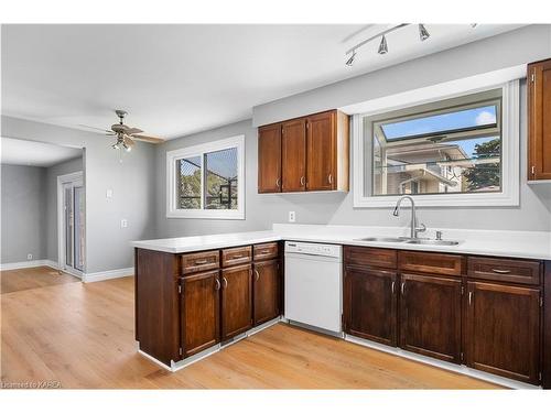 282 Welborne Avenue, Kingston, ON - Indoor Photo Showing Kitchen With Double Sink