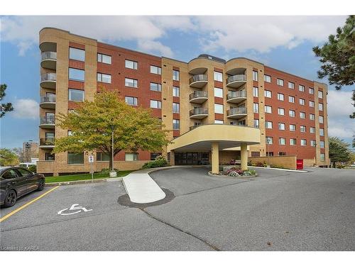 207-130 Wright Crescent, Kingston, ON - Outdoor With Balcony With Facade