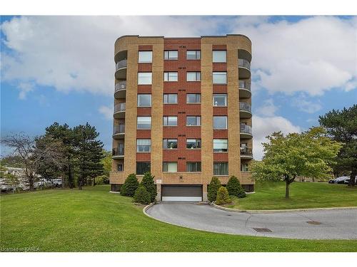 207-130 Wright Crescent, Kingston, ON - Outdoor With Balcony With Facade