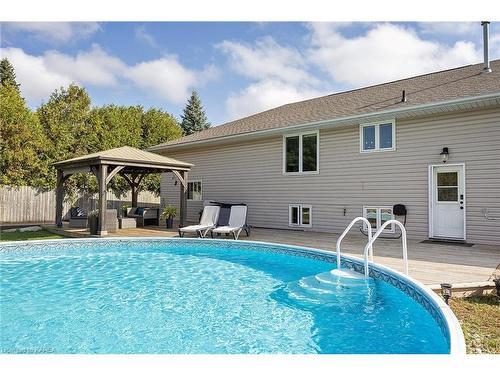 1439 Mildred Street, Kingston, ON - Outdoor With Above Ground Pool