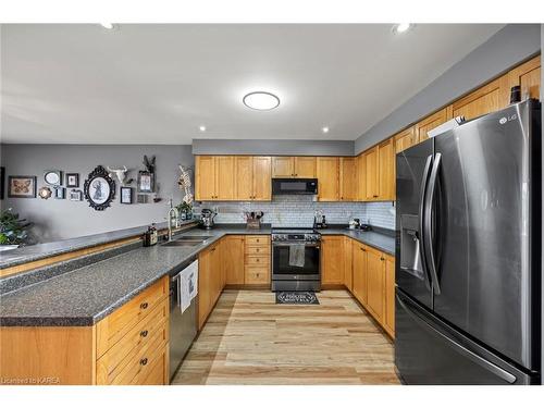 57 Kanvers Way, Napanee, ON - Indoor Photo Showing Kitchen With Double Sink