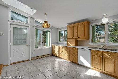 167 Sherman Street, Kingston, ON - Indoor Photo Showing Kitchen With Double Sink