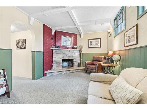 893 Everitt Avenue, Kingston, ON - Indoor Photo Showing Other Room With Fireplace