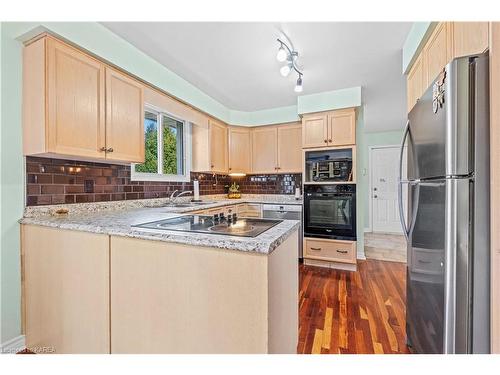 134 Union Road, Lansdowne, ON - Indoor Photo Showing Kitchen With Double Sink