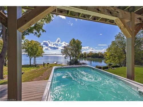 4744 Bath Road, Loyalist Township, ON - Outdoor With Body Of Water With In Ground Pool