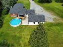 31 Station Road, Gananoque, ON  - Outdoor With Above Ground Pool 