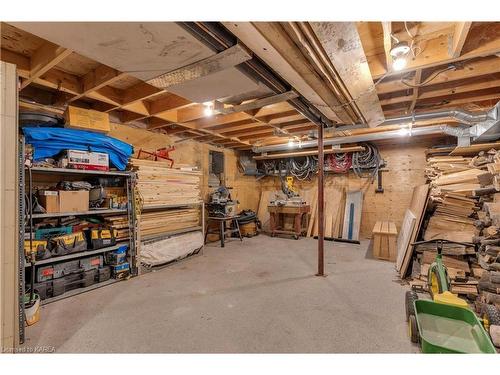 31 Station Road, Gananoque, ON - Indoor Photo Showing Basement