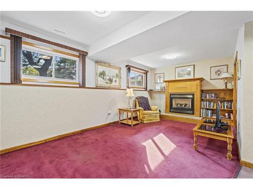 320 Donell Court, Kingston, ON - Indoor With Fireplace